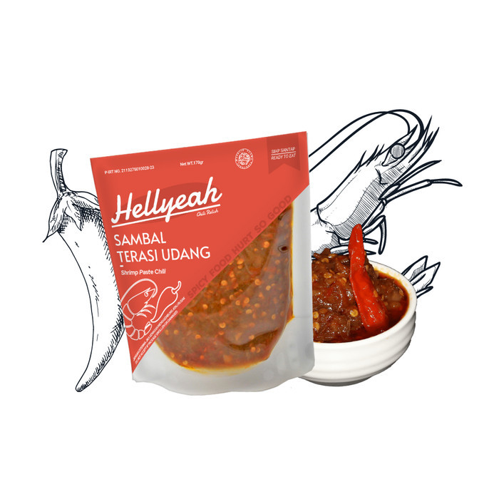 

✨TERLARIS -Sambal Terasi Udang Hellyeah