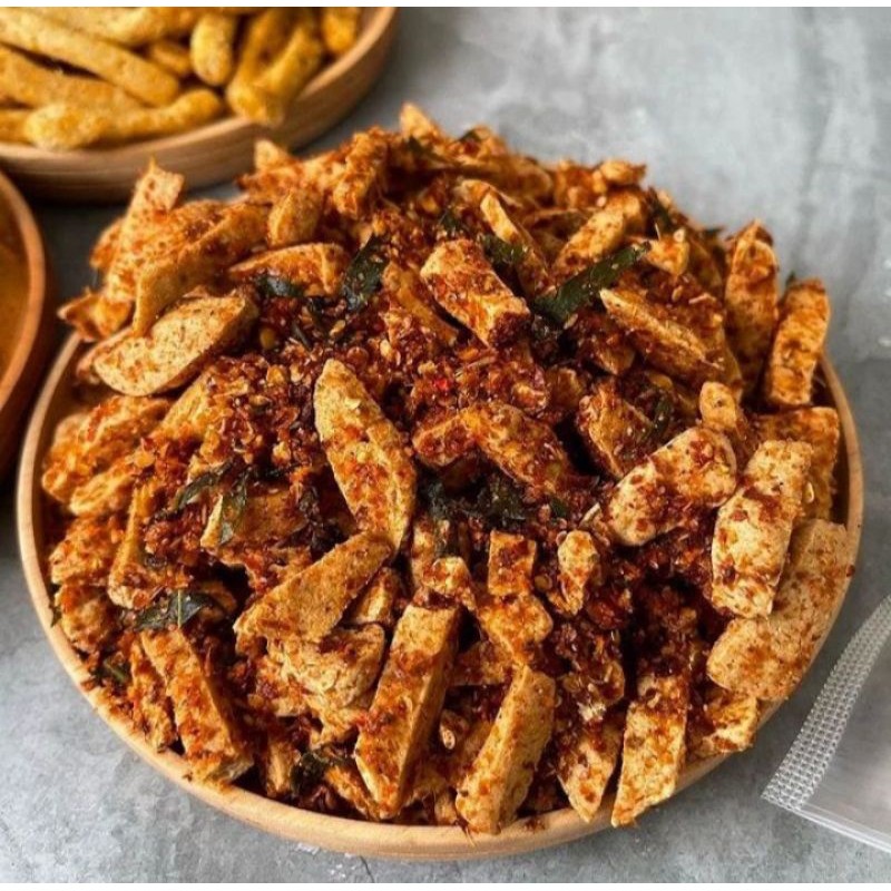 

Basreng pedas daun jeruk kemasan kiloan