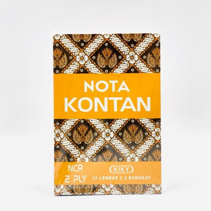 

( StaWorld / DAPAT 1 BUKU ) BUKU NOTA KONTAN KIKY KECIL 2 Rangkap / 2PLY / K2