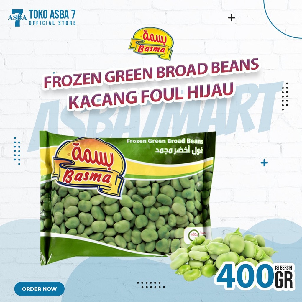 

BASMA FOUL FRESH HIJAU 400 GR