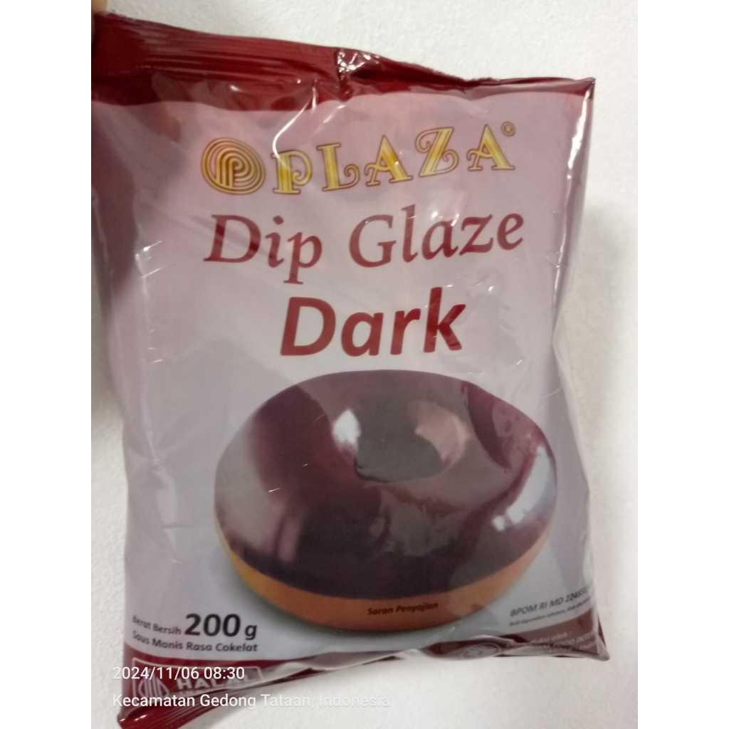 

Plaza Dip Glaze Eco 200gr Cokelat Olesan Donat dan Roti Bakar