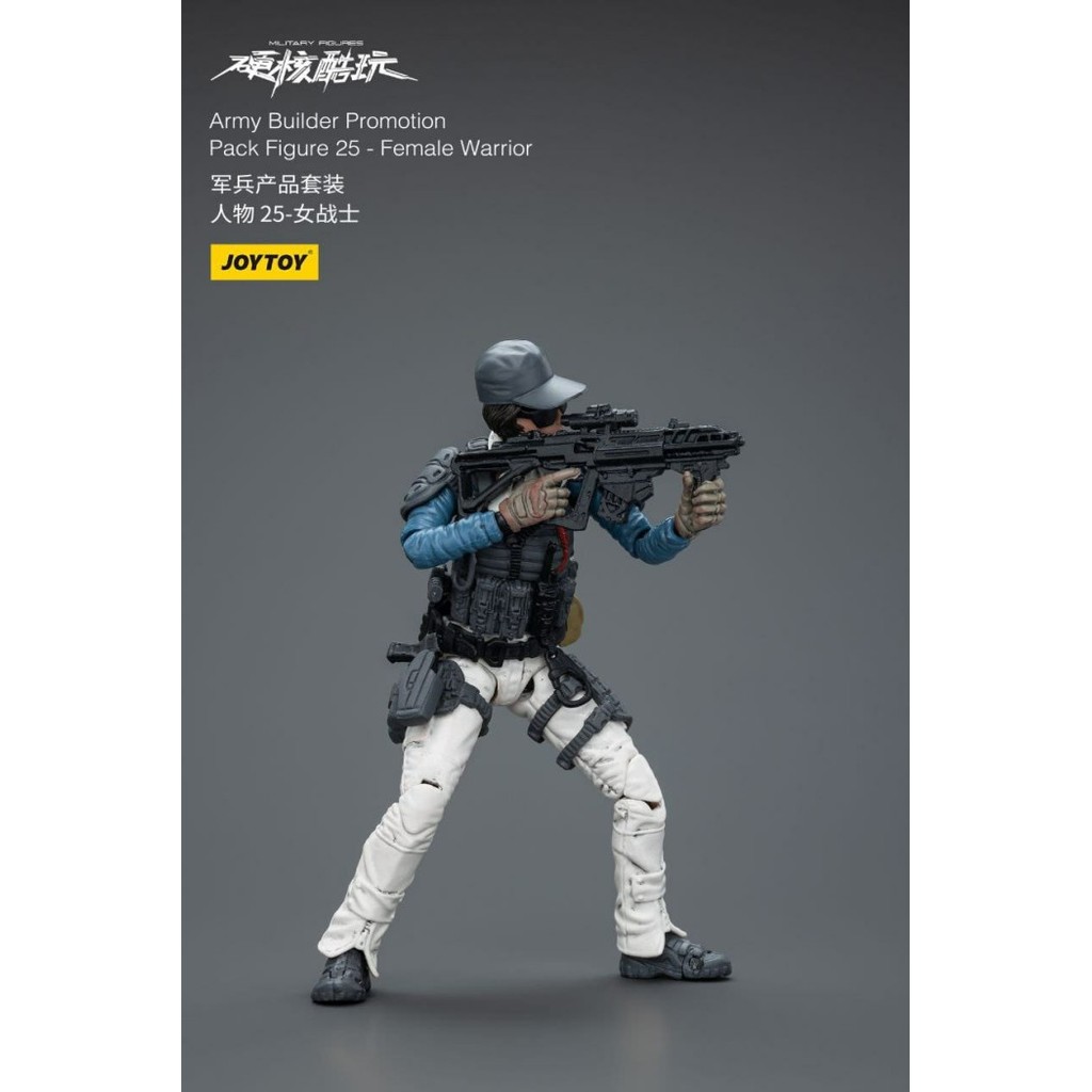 ✔Q.LnS✔ - DISKON JT1712 Army Builder Pack Figure 25 -Female Warrior Joytoy 1/18 Figure Joytoy - READ
