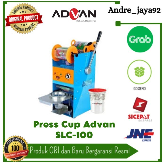 Press Cup Sealer Press Minuman Cup Advacne SLC-100