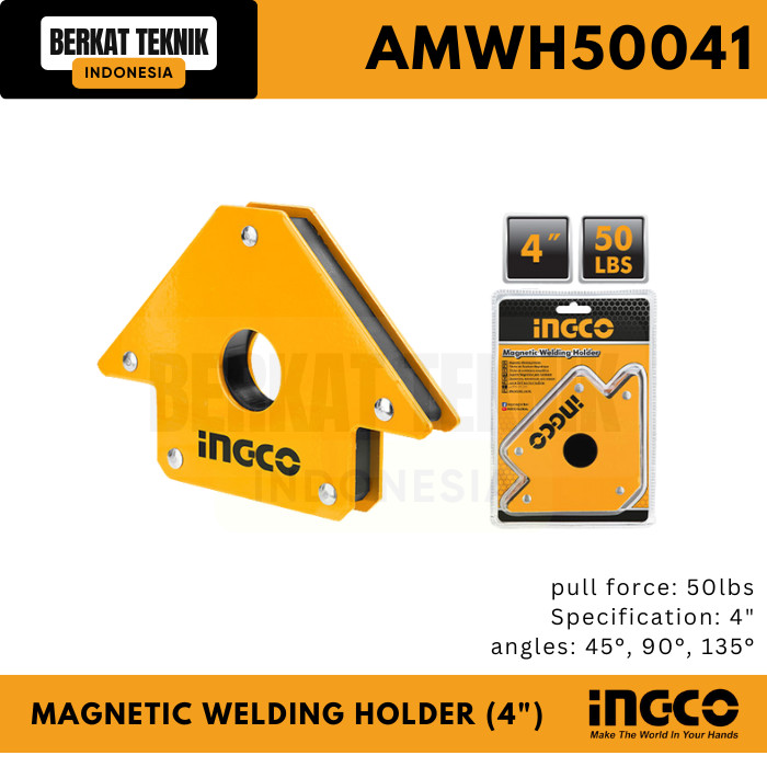 Magnetic Welding Holder (4") - Siku Magnet Las Arrow - INGCO AMWH50041