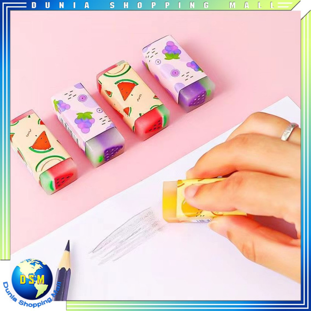 

DSM Penghapus Pensil Motif Buah Fruits Eraser Penghapus Karakter Dinosaurus Sweet Eraser Anak Sekolah Karakter Dino Hapusan Sekolah Korean Style