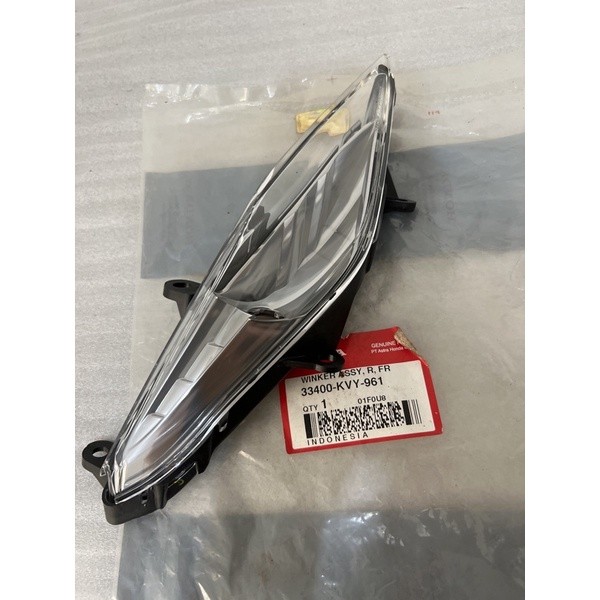 Lampu sen RITING ritting depan Kanan HONDA Beat Karbu ORIGINAL 33400-KVY-961 12 PART