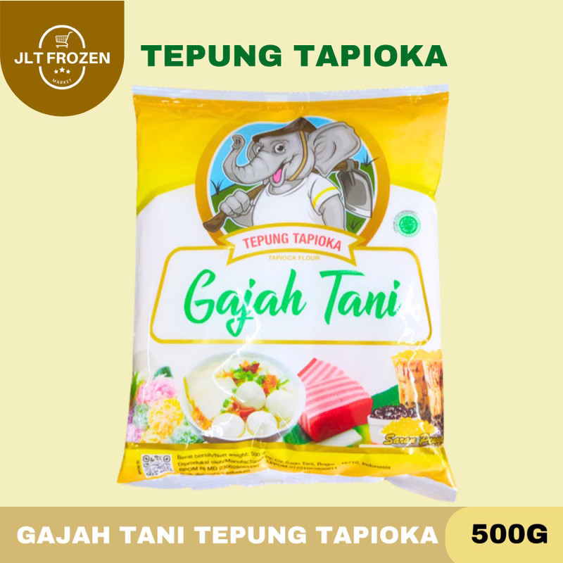 

Tepung Tapioka Gajah Tani / Tepung Kanji - 500g