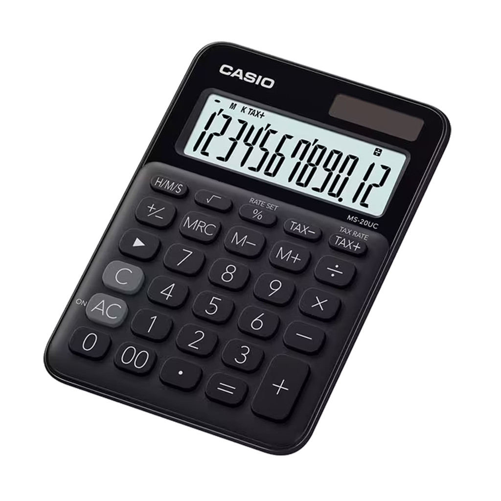 

Kalkulator Casio MS-20UC Calculator Colorful 12 Digits