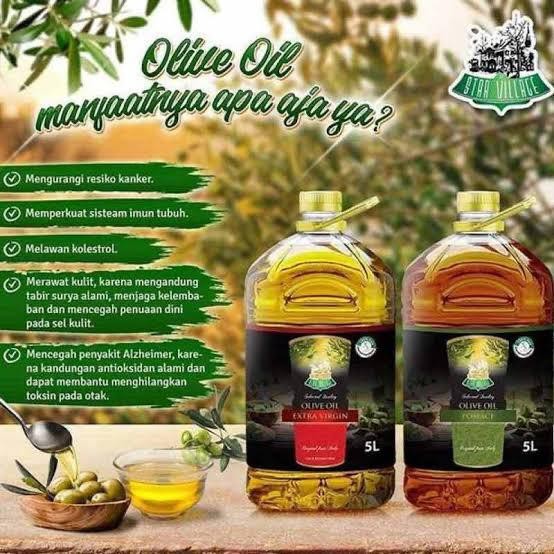 

Star Village Extra Virgin Olive Oil Minyak Zaitun 5 kg