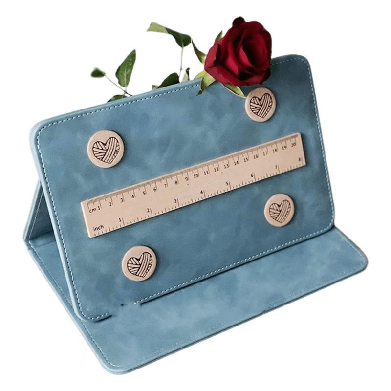 

Knitting Pattern Holder Crochet Pattern Chart Holder Easy To Fix Foldable Magnetic Pattern Holder For Crochet & Knitting
