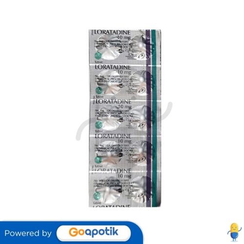 Loratadine Novell 10 Mg Strip 10 Tablet