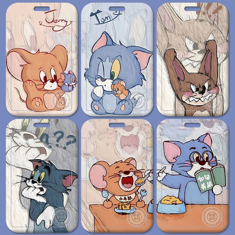

Casing pelindung kartu ID lucu, casing kartu seri pasangan Tom and Jerry, casing kartu portabel sensor, casing pelindung kartu bus, casing pelindung kartu pelajar, kartu makan, casing pelindung kartu akses, casing pelindung yang trendi dan modis.