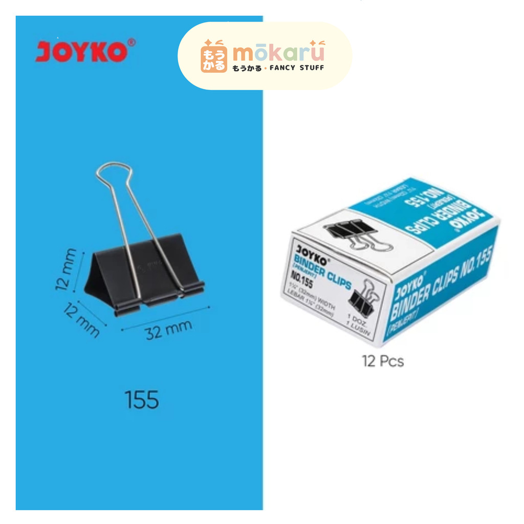 

Joyko Binder Clip 155 Murah Berkualitas