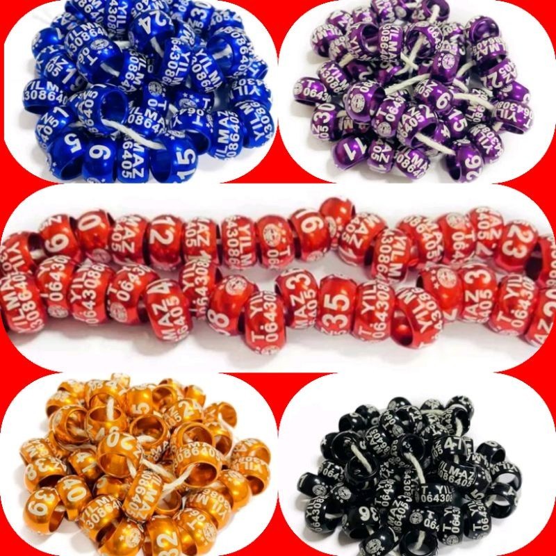 | RING BURUNG MEWAH BERKUALITAS MERPATI 8MM .