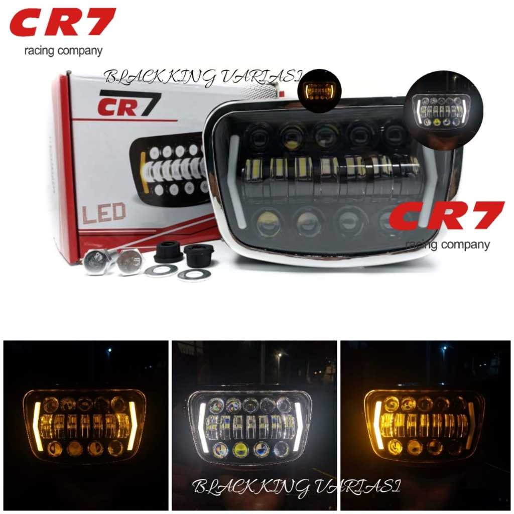 Lampu Rx King New Headlamp Rx King Oval Lampu Depan Rx King 16 Mata Led Cr7 Rx King New