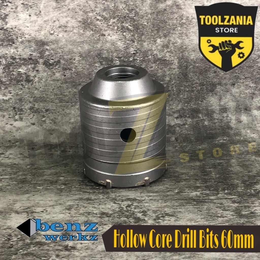 Mata bor beton 60 mm benz werkz hole saw beton 60mm hollow core drill bit