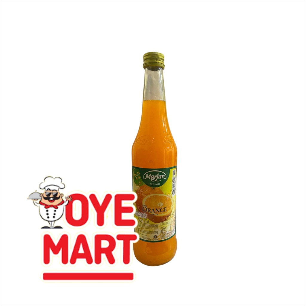 

MARJAN SQUASH RASA ORANGE 450ml / SIRUP ORANGE