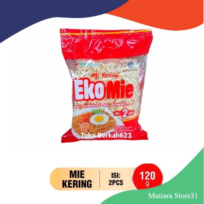 

EKO MIE Mi Kering 120gr Isi 2 pcs .