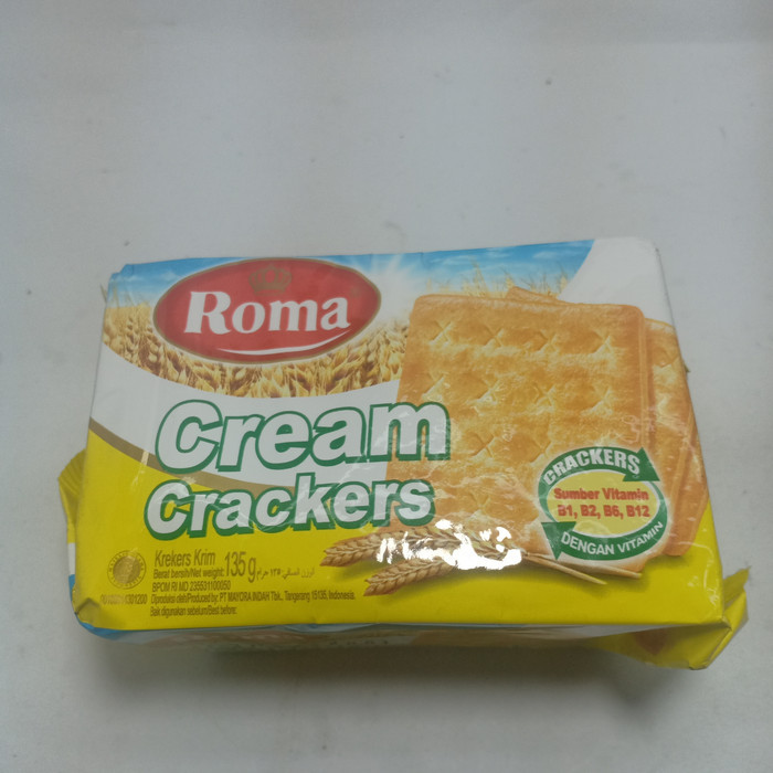

ROMA CREAM CRACKERS BERAT 105 GR