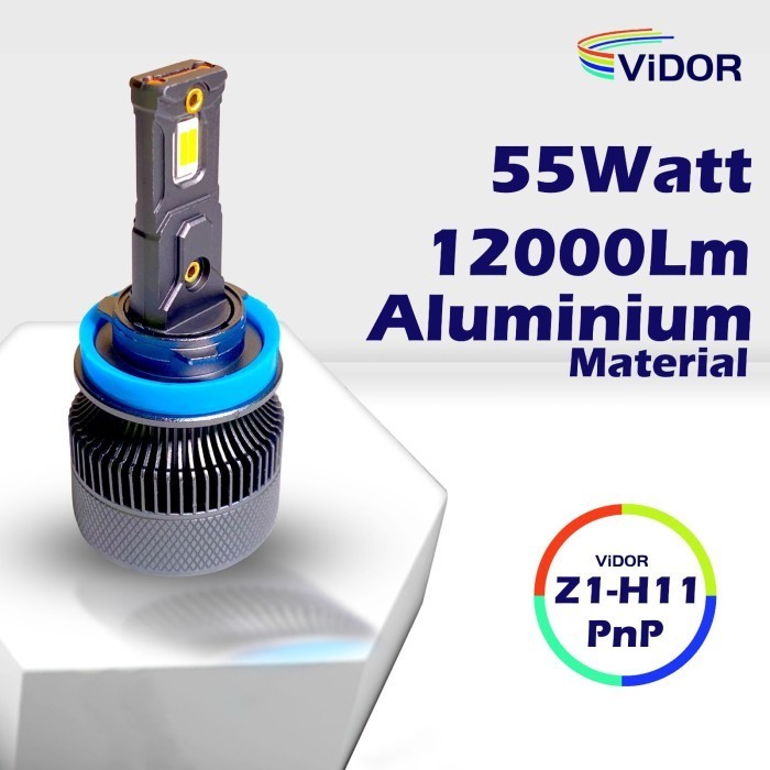 Lampu LED Mobil 3 Warna Headlamp Fog Lamp Tipe H11 HB3 45W Putih Kuning