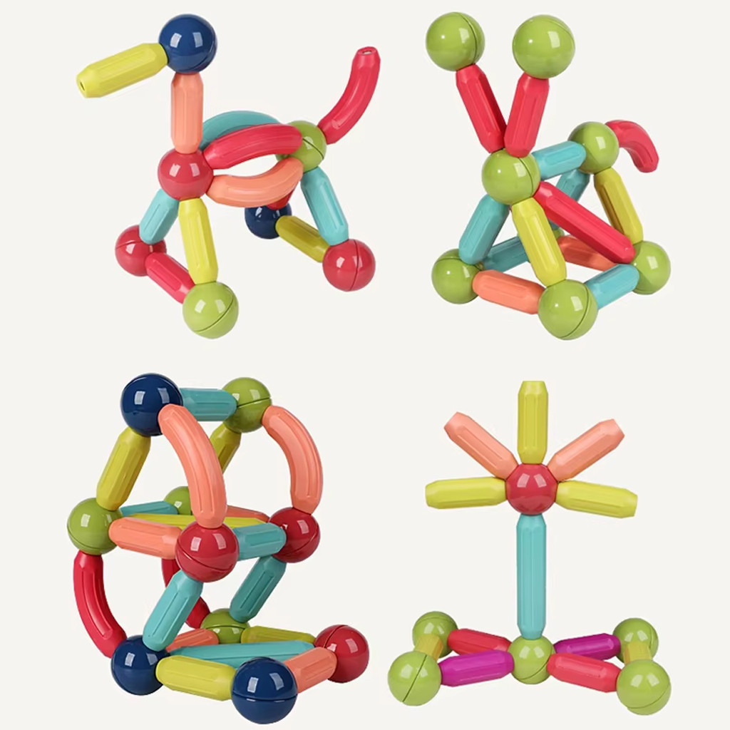 

LB DIY Mainan Magnet Stick Balls Magnetic Building Blocks Puzzle Kreatifitas Toys Edukasi Mainan Dengan Kotak T040