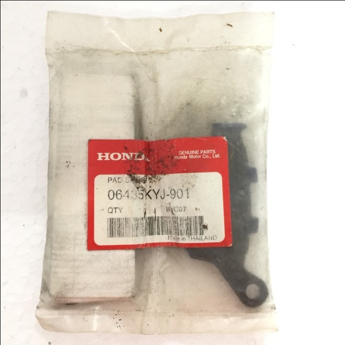Dispad Set Kampas Rem Cakram Belakang CBR 250 R ORI AHM 06435KYJ901 berkualitas