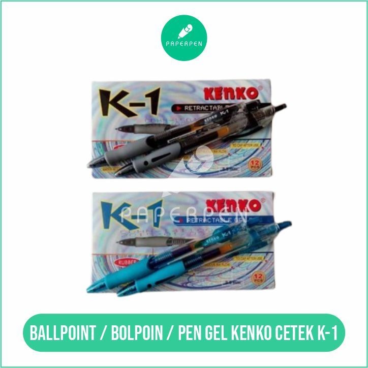 

(PRO_ATK) Ballpoint / Bolpoin / Pen Gel Kenko Cetek K-1