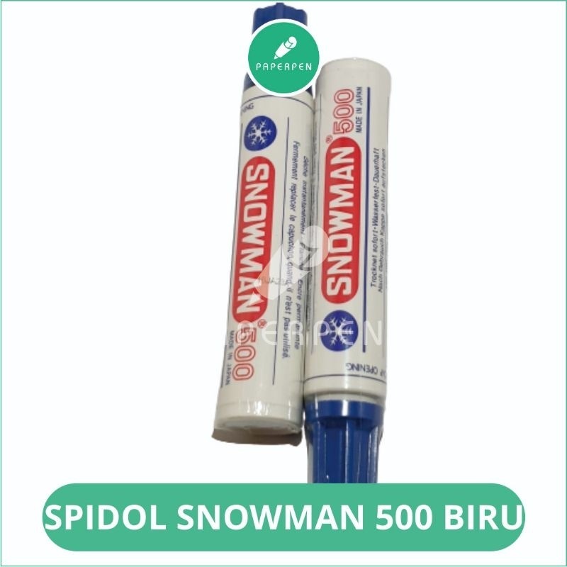 

(PST.ATK) SPIDOL SNOWMAN JUMBO 500 BIRU