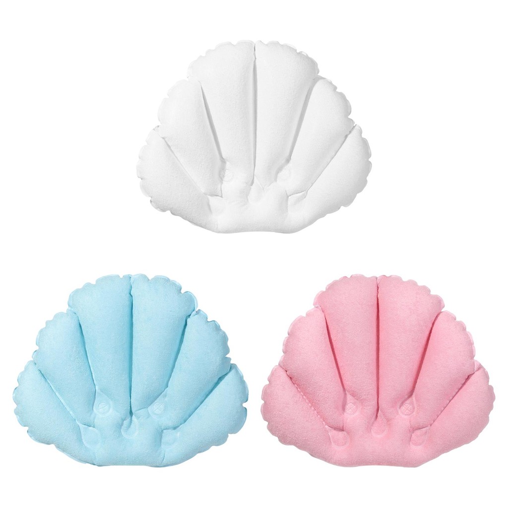 

Bath Pillow for Tub with Suction Cups Relax comfortable Tub Pillow Support