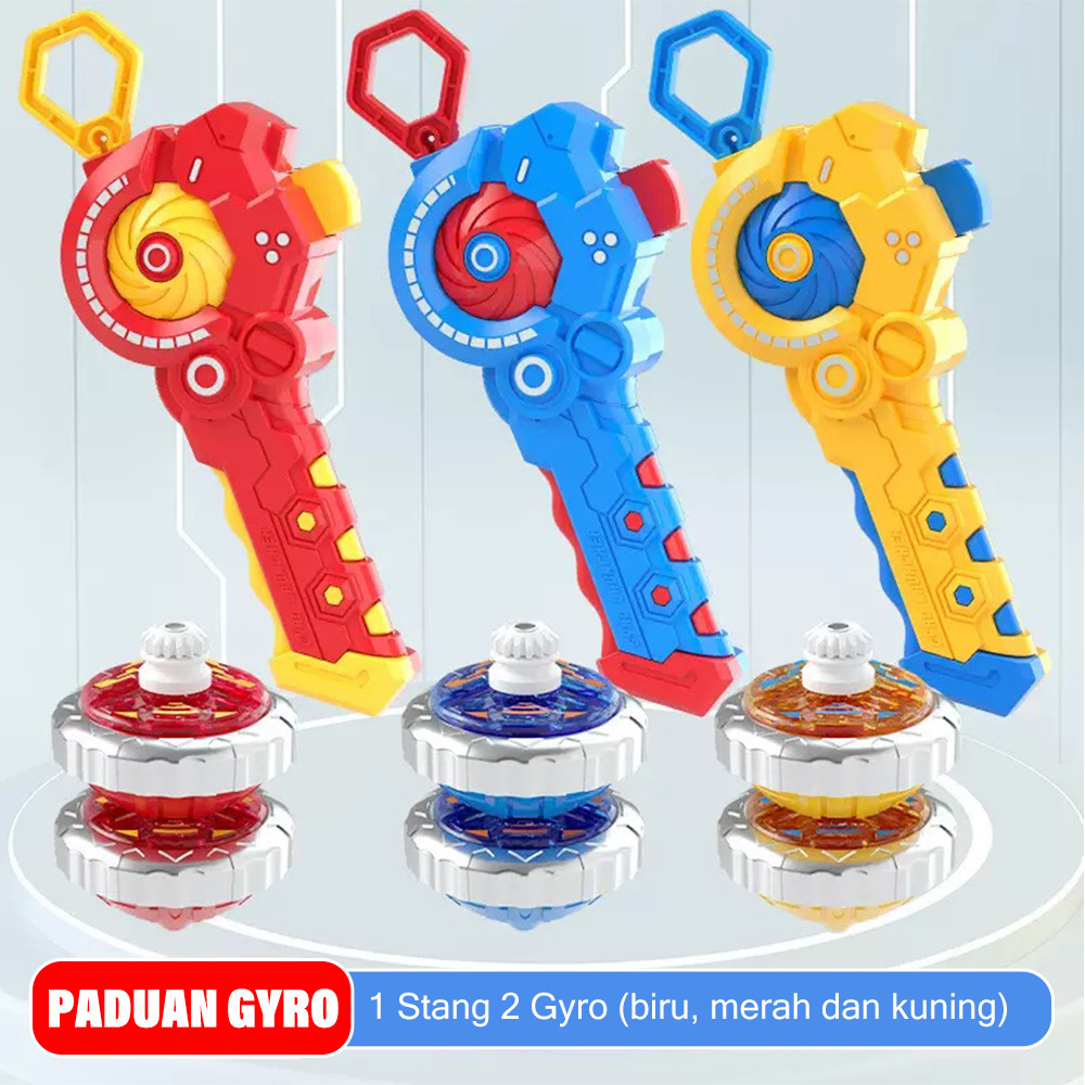 Burst Beyblade Gasing Strom Launcher + Murah Beyblade Gasing Anak
