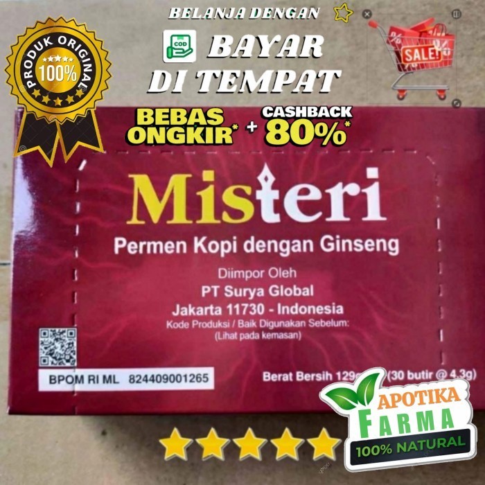 candy MISTERI CANDY ASLI  ORIGINAL-candy CANDY RASA KOPI GINSENG