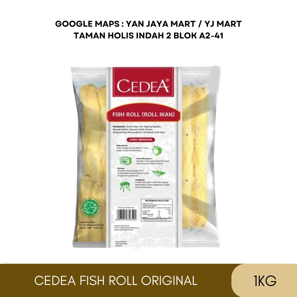 

Cedea Fish Roll Original 1 Kg