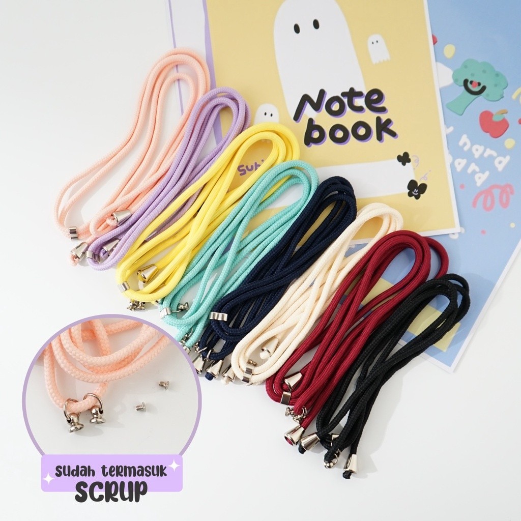 Part 4 ( Kuat menggunakan Scrub langsung ke Case Casing Silikon HP nya ) Lanyard HP Tali Gantungan L