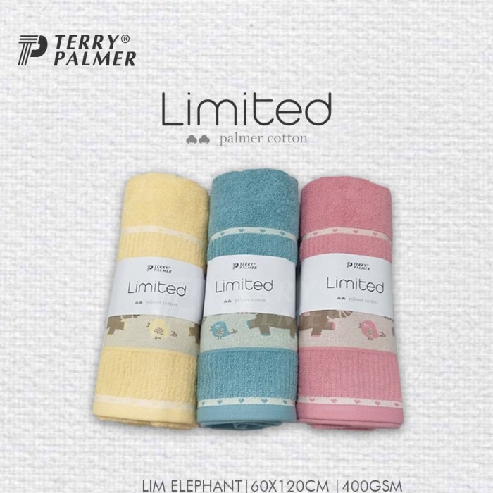 ELEPHANT Handuk Anak Handuk Terry Palmer Limited 60x120 Handuk Anak Terry Palmer  - Biru