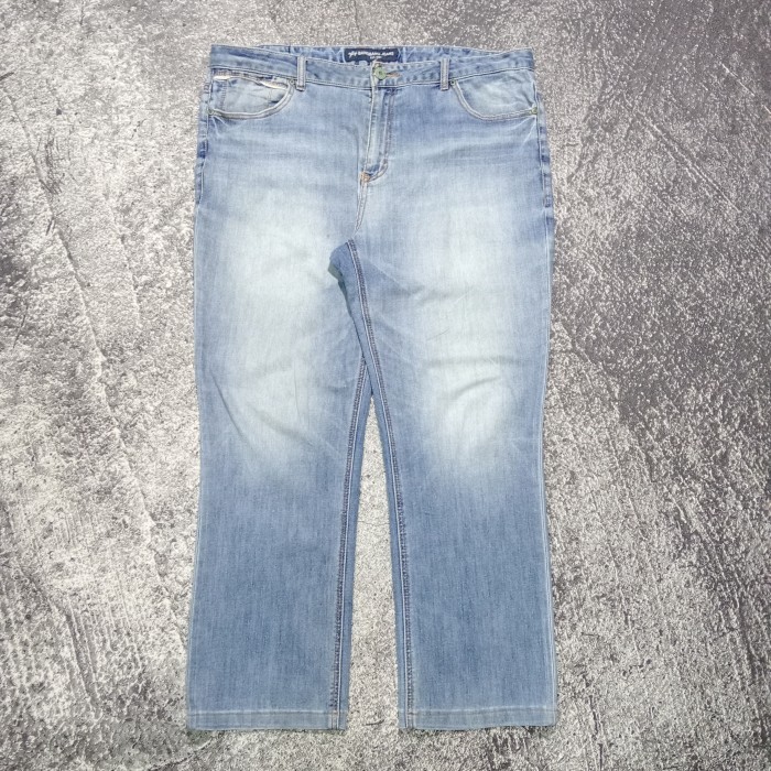 Celana panjang jeans denim BANGBANG JEANS blue wash bagus size 40