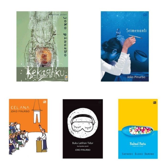 

JOKO PINURBO sepaket 5 buku