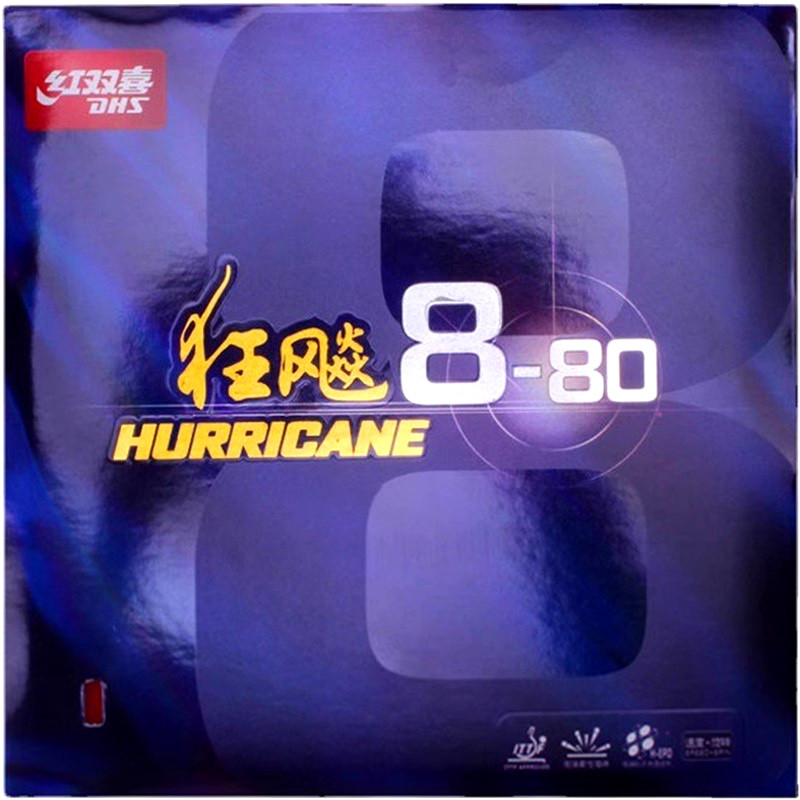DHS Original Hurricane8-80 Hurricane 8-80 Pips-In H8-80 Table Tennis Rubber Ping Pong Tenis De Mesa 