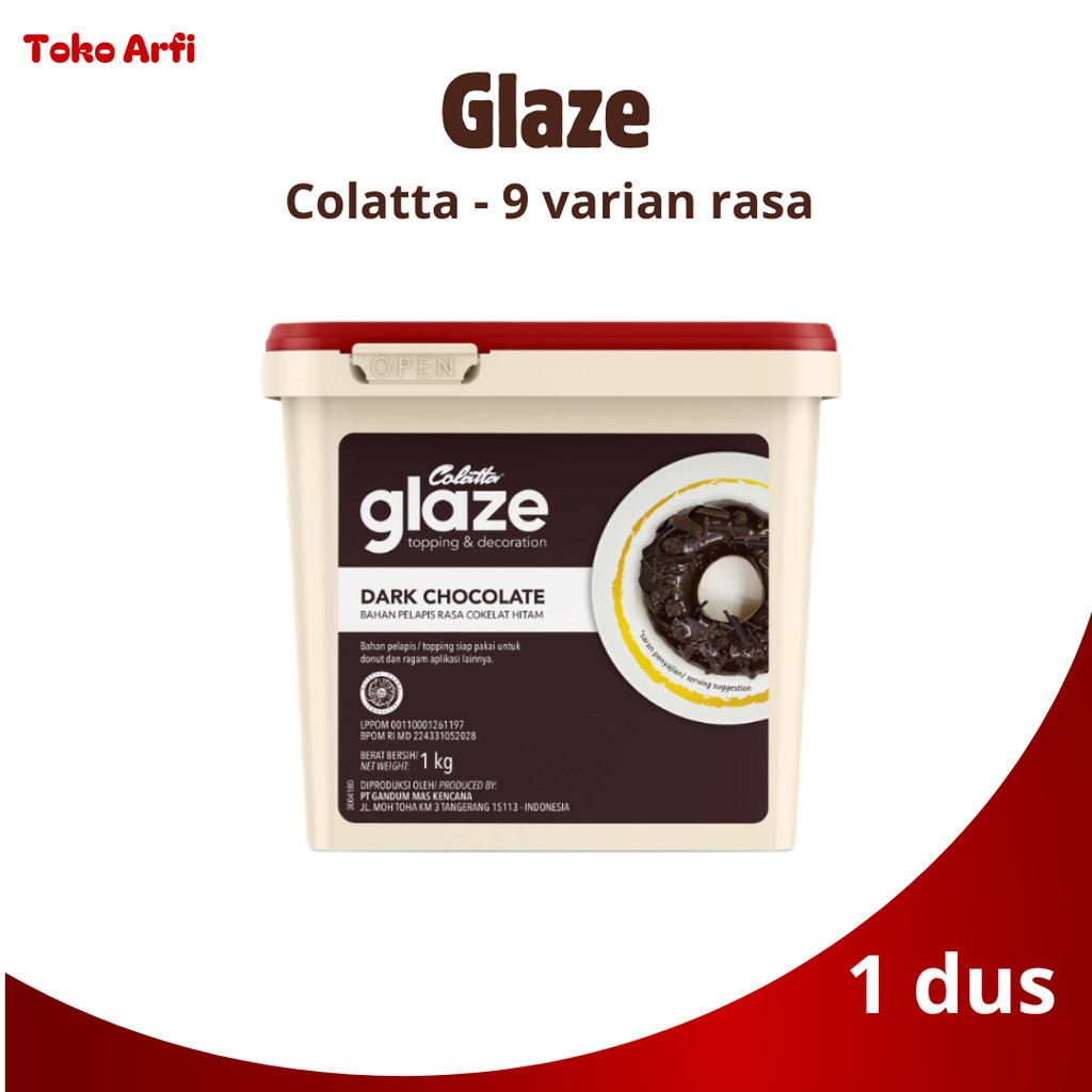 

Colatta glaze topping 1 dus