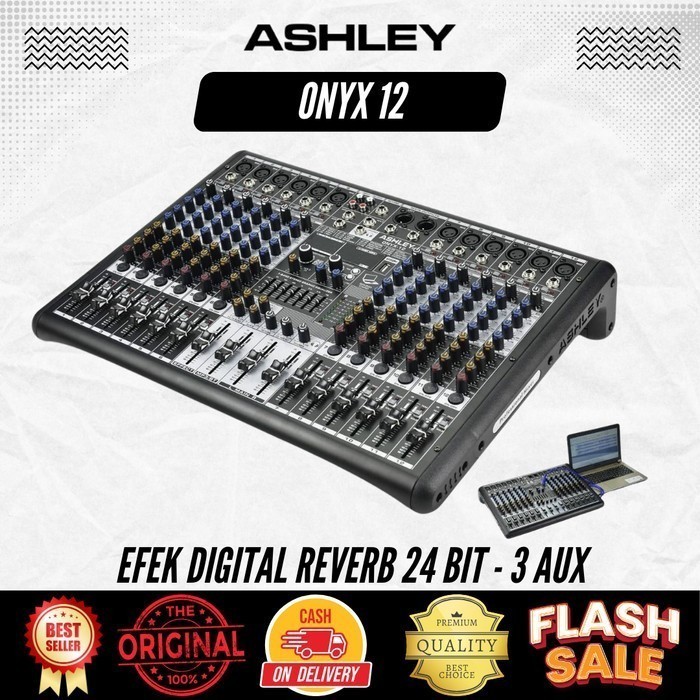 Mixer 12 Channel Ashley Onyx 12