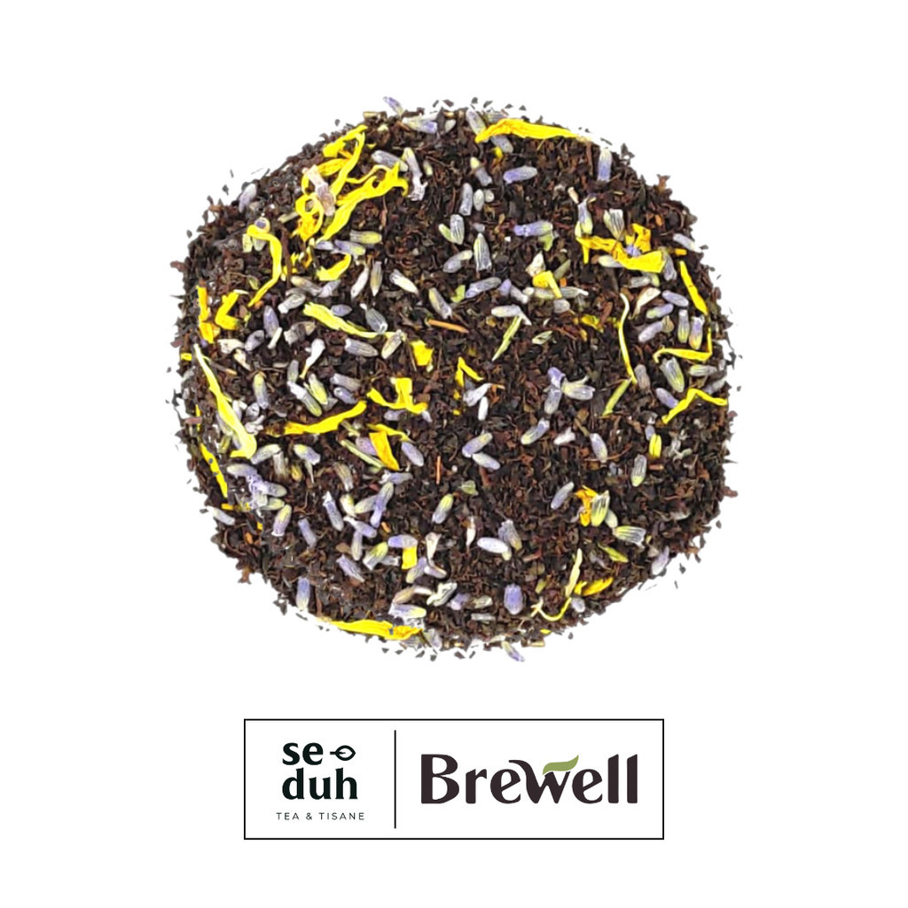 

LADY GREY Tea Blend - Black Tea Lavender Calendula with Bergamot Oil - 250 gram