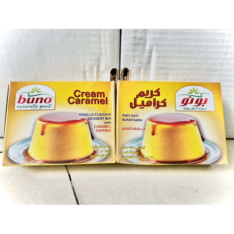 

Cream Caramel Buno Vanilla Puding Caramel Susu 70gram
