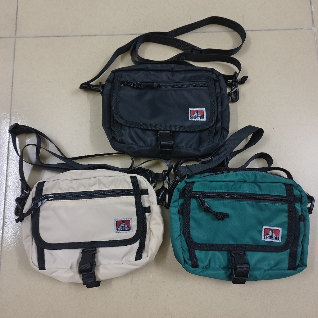 Tas selempang Ben Davis Jepang versi Jepang dari tas kurir kanvas kasual BEN DAVIS baru