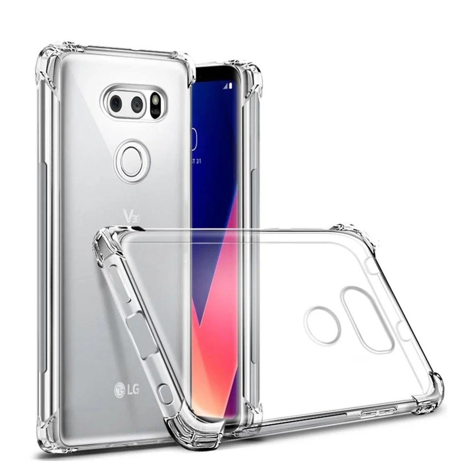 CASE LG G8 THINQ / G8X THINQ SILICONE SOFT ANTICRACK CLEAR HD ANTI SHOCK