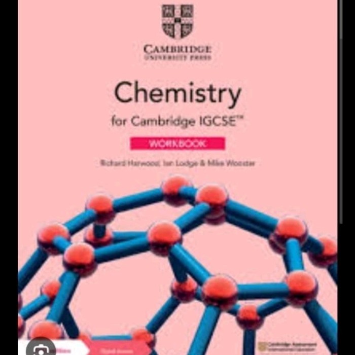 

buku chemistry for cambridge igcse workbook