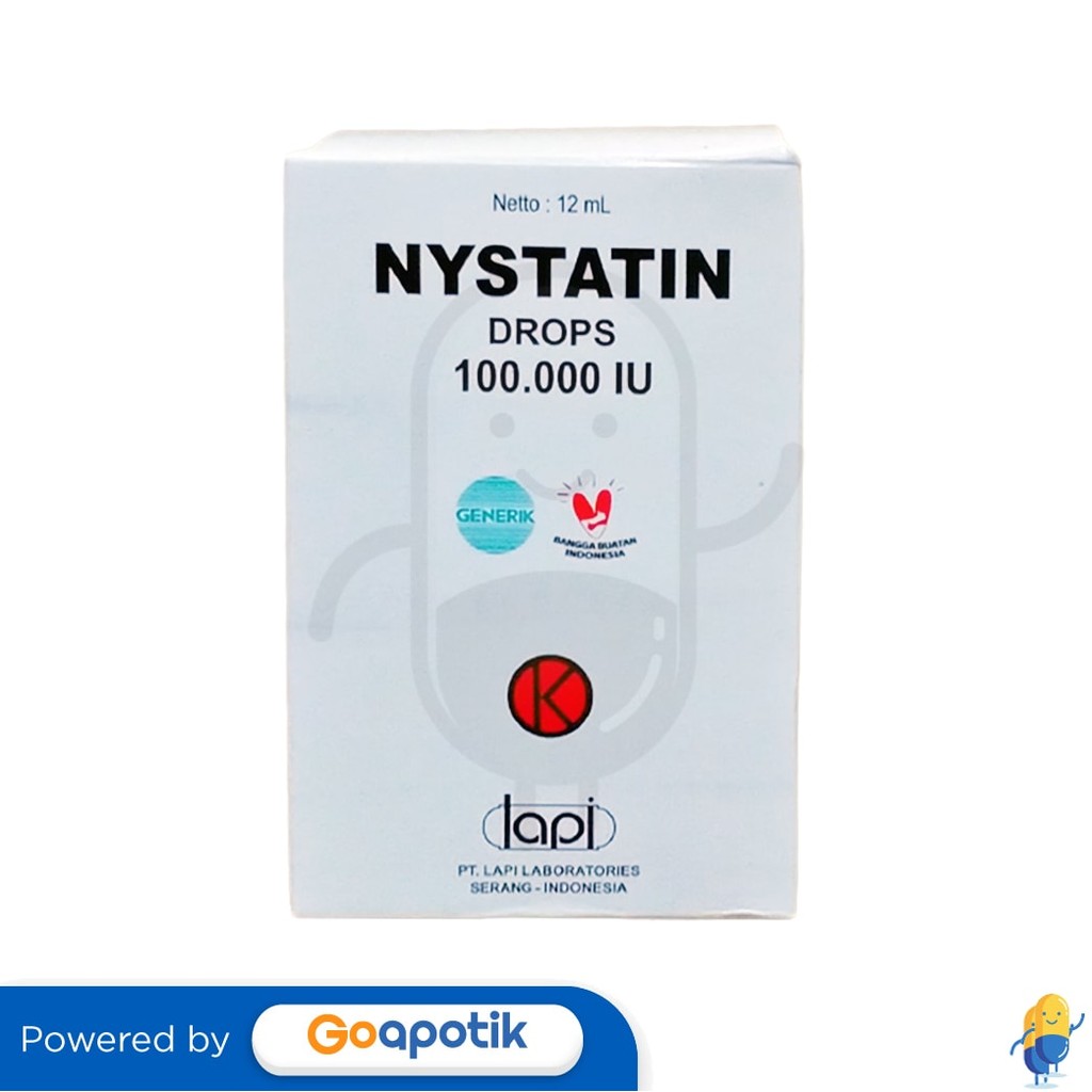 Nystatin Lapi 100.000 Iu Suspensi 12 Ml