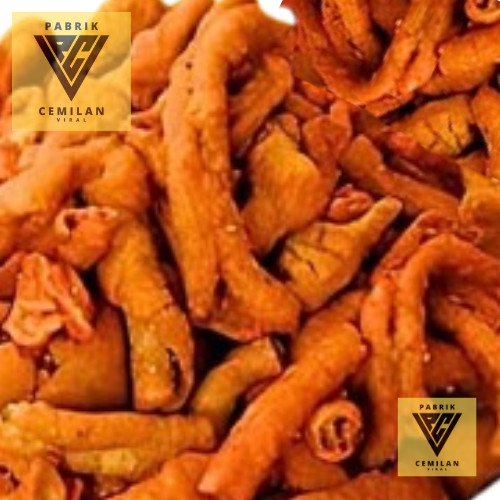 

PCV KERIPIK USUS BALADO 500g Keripik Usus Crispy Usus Kering Usus Crispy Kriuk Cemilan Pedas