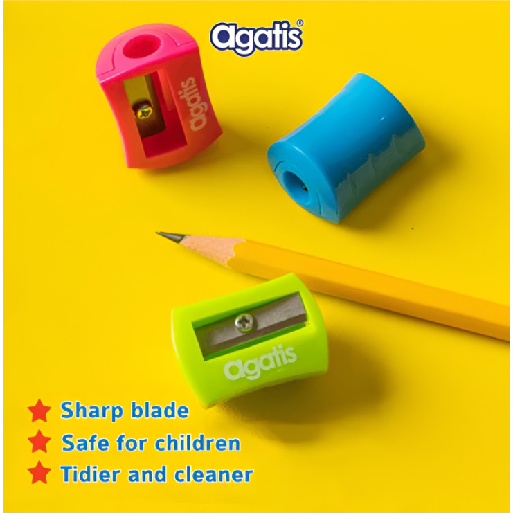 

Sharpener Serutan Rautan Pensil Agatis DOME