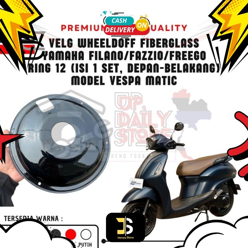 Wheeldop Yamaha Grand Filano Presisi Tebal Freego Fazzio