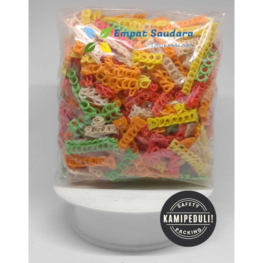 

KERUPUK KEPANG ANEKA WARNA KEMASAN 1 KG Promo COD