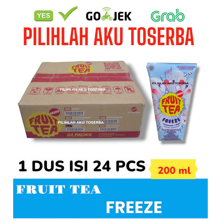 

Fruit Tea Sosro FREEZE Genggam 200 ml - ( HARGA 1 DUS ISI 24 )